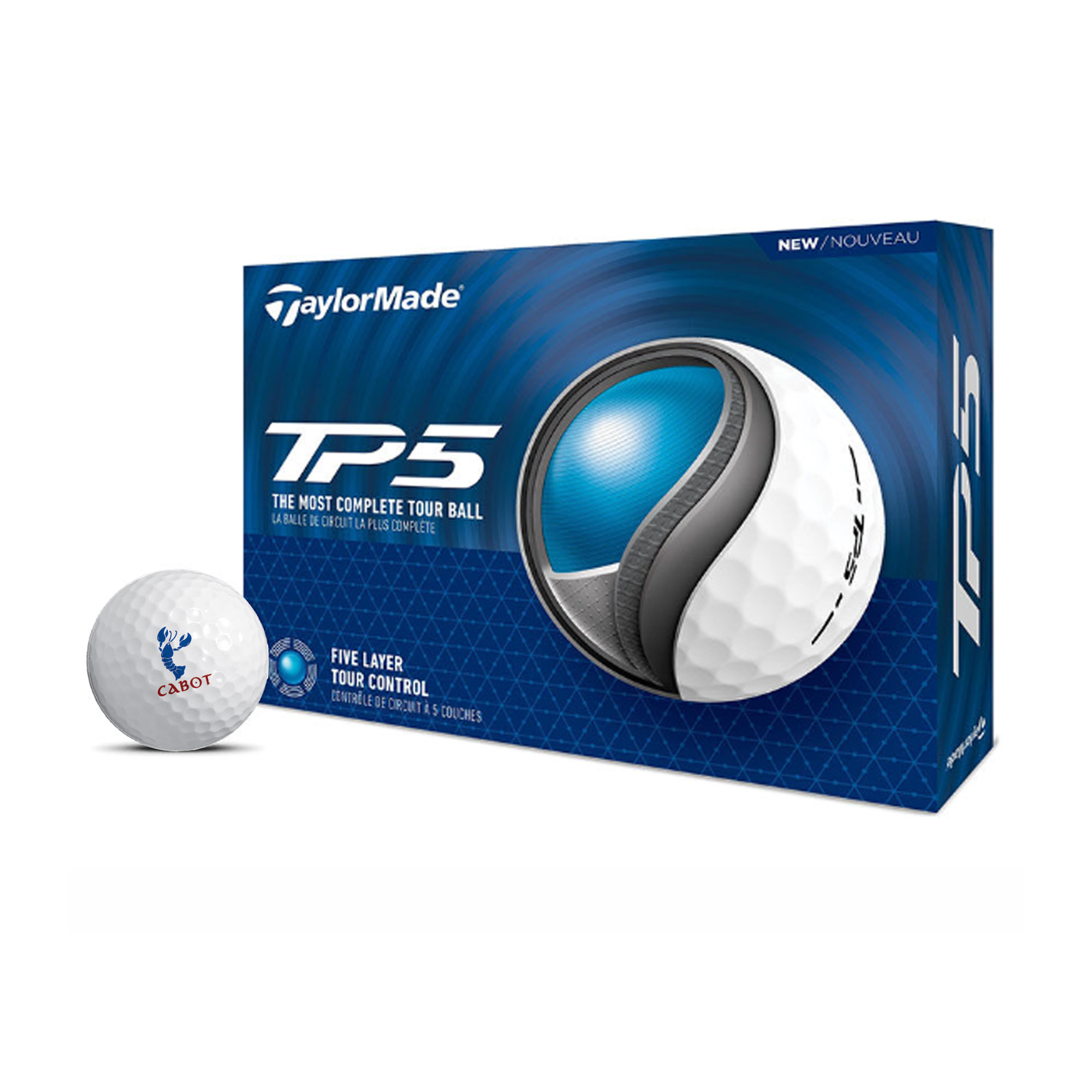 TaylorMade TP5 Cabot Cliffs Golf Balls 12pk