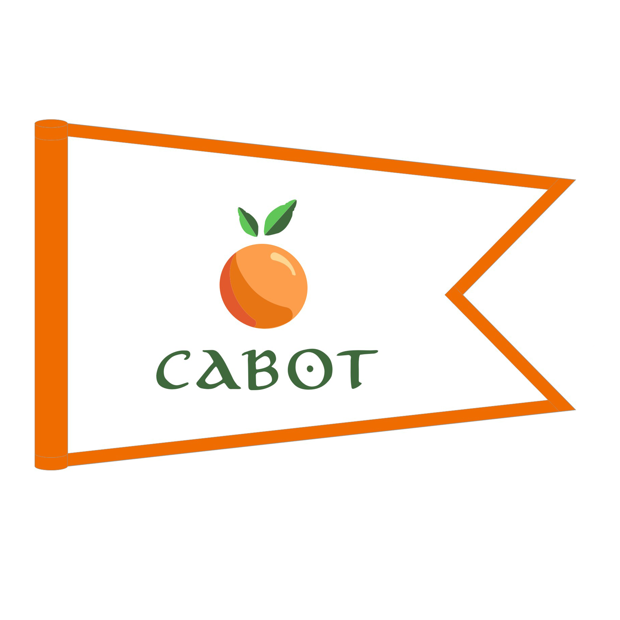 Cabot Citrus Farms Tangerine Course Flag