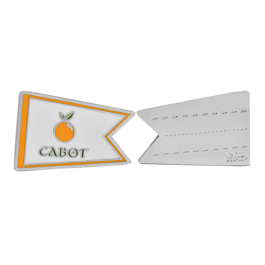 Cabot Citrus Farms Tangerine Flag Bespoke Ball Marker