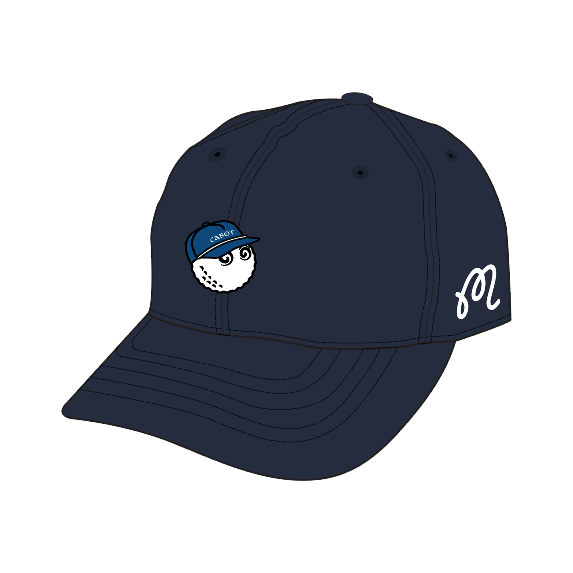 Malbon x CABOT Cotton Twill Dad Hat