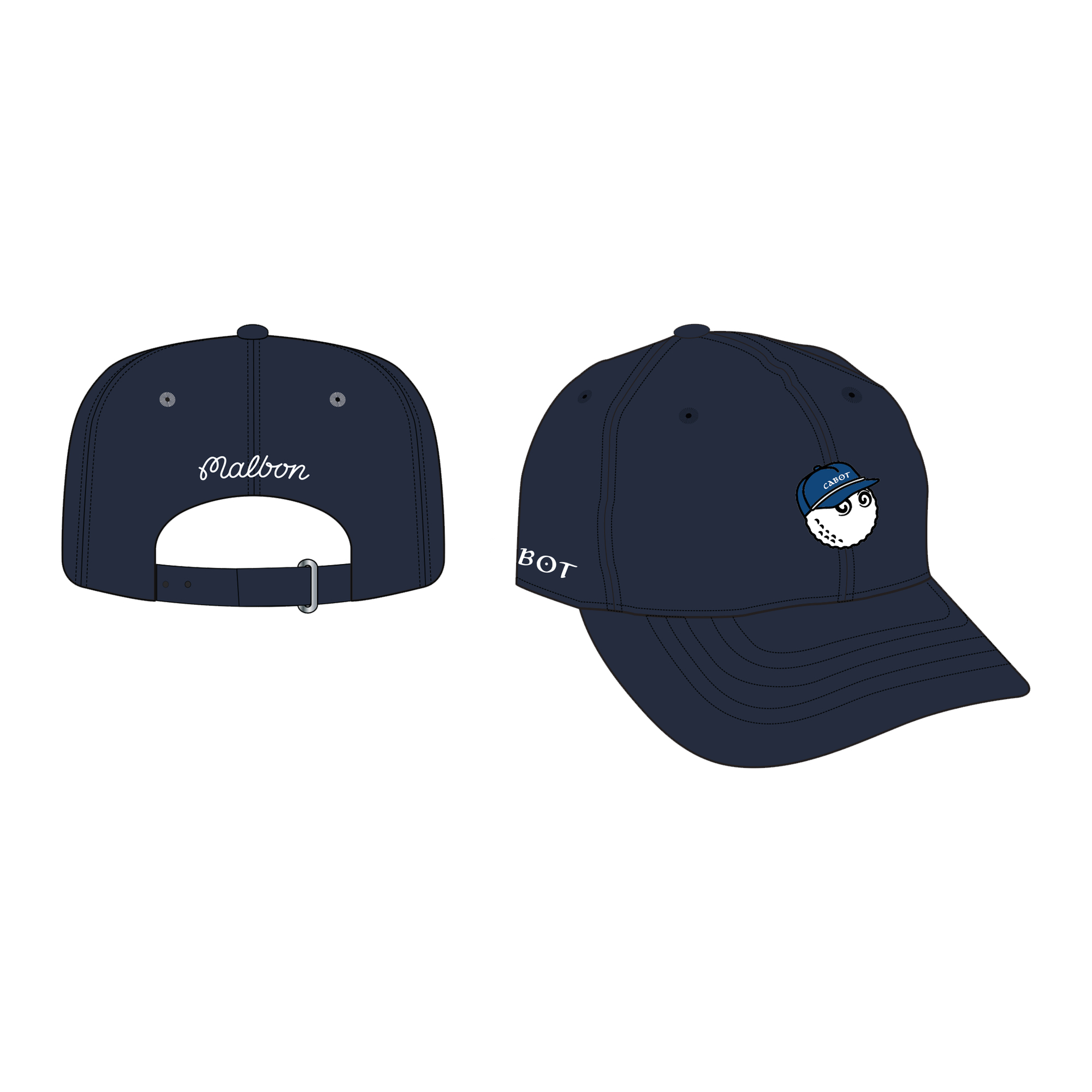 Malbon x CABOT Cotton Twill Dad Hat