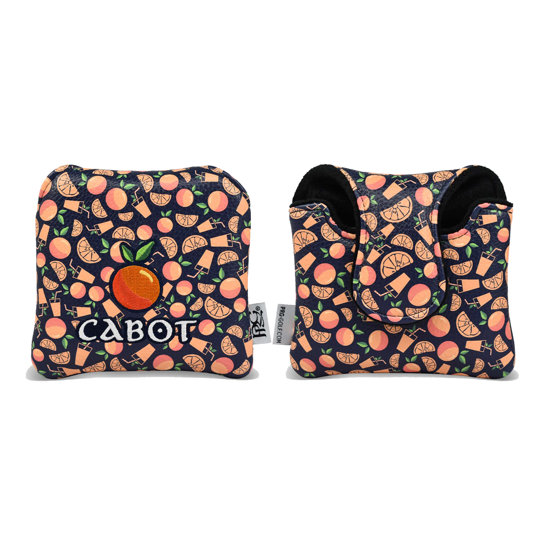 Citrus Farms Elite Microprint Mallet Putter Headcover